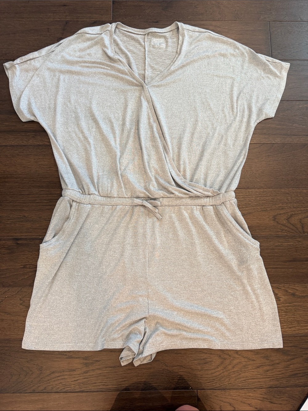 32 Degrees Cool Gray Short Sleeve Romper Size XXL - C15-039